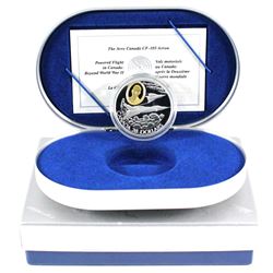 1996 Canada $20 Aviation - Avro Arrow CF-105 Sterling Silver Coin.