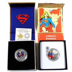 2014 Canada $15 Iconic Superman - Action Comics #419 (1972) & 2015 $10 DC Comics Originals - Strengt