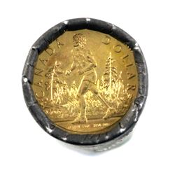 2005 Canada Loon $1 Terry Fox Special Wrap Original Roll of 25pcs.