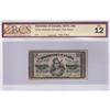 Image 1 : DC-1c 1870 Dominion of Canada 25-cent Shinplaster, Dickson-Harington, Plain Series. BCS Certified F-