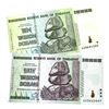 Image 1 : 2x High denomination Reserve bank of Zimbabwe Banknotes. Lot includes a 10 and 50 Trillion Dollar de
