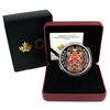 Image 1 : 2016 Canada $50 Mythical Realms of the Haida - The Bear 5oz Fine Silver Coin (Capsule is lightly scr