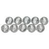 Image 2 : American Precious Metals Exchange 1/10oz Mercury Dime Design .999 Fine Silver Fractional Rounds. 10p