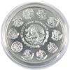 Image 2 : 2012 Mexico 1oz Coloured .999 Fine Silver Libertad in Capsule (Light toning around rim). TAX Exempt