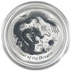 Image 1 : 2012 Australia $2 Year of the Dragon 2oz .999 Fine Silver Coin in Capsule with COA from the New York