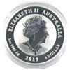 Image 2 : 1969-2019 Australia $1 Moon Landing 1oz .9999 Fine Silver Commemorative Coin in Capsule. (TAX Exempt