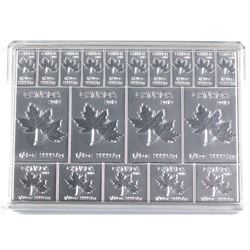2019 Royal Canadian Mint Maple Leaf Flex 2oz Silver Fractional Multibar. (TAX Exempt)