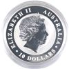 Image 2 : 2013 Australia $10 Kookaburra 10oz .999 Fine Silver Coin in Capsule (Lightly scratched capsule). TAX