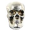 Image 1 : Monarch Precious Metals 3oz .999 Fine Silver Skull. (TAX Exempt)