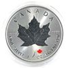 Image 1 : 2016 Canada 1oz Coloured .9999 Fine Silver Maple Leaf in Capsule. (TAX Exempt)