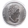 Image 2 : 2017 Canada 10oz Magnificent Maple Leaves .9999 Fine Silver Coin in Capsule (Scratched capsule). TAX
