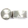Image 2 : Pair of Beaver Bullion 5oz .999 Fine Silver - One Bar and One Round. 2pcs (TAX Exempt)
