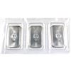 Image 2 : 1oz TD Bank .999 Fine Silver Bars Consecutively Sealed in Original Mint Plastic. 3pcs (TAX Exempt)