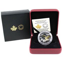 2018 $20 3-Dimensional Approaching Canada Goose Fine Silver Coin. Low COA #0945/6000. (TAX Exempt)