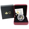 Image 1 : 2018 $20 3-Dimensional Approaching Canada Goose Fine Silver Coin. Low COA #0945/6000. (TAX Exempt)