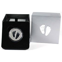 2018 Canada $10 Welcome to the World Baby Feet Fine Silver Coin. (TAX Exempt)