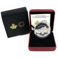 2014 Canada $30 100th Anniversary of the Completion of the Grand Trunk Pacific Railway. TAX Exempt