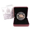 Image 1 : 2018 Canada 5-cent Big Coin Rose-Gold Plated 5oz Fine Silver Coin. TAX Exempt