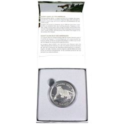 2016 Canada $100 for $100 The Cougar Fine Silver Coin (Light residue on box). TAX Exempt