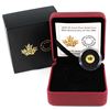 Image 1 : 2019 Canada 25-cent 40th Anniversary of the GML 0.5g Pure Gold Coin. (TAX Exempt)