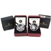 Image 1 : 2011 Canada $20 Crystal Snowflake - Hyacinth & 2012 $20 The Three Wise Men Fine Silver Coins. 2pcs