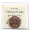 Image 2 : 1911 Canada 1-cent ICCS Certified MS-65 Red.