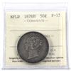 Image 1 : 1876H Newfoundland 50-cent ICCS Certified F-15.