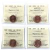 Image 1 : 2006-2007 Canada 1-cent ICCS Certified MS-65 Red - 2006P Magnetic, 2006 RCM Logo, 2006 Non-Magnetic 