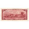 Image 2 : 1954 $2 BC-30b $2 Bank of Canada Note with Beattie-Rasminsky Signatures, H/B6992509, VF.