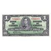 Image 1 : 1937 $1 BC-21c Bank of Canada Note with Gordon-Towers Signatures, Z/L0944483, EF-AU.
