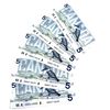 Image 1 : 1986 Bank of Canada $5 Notes Knight-Dodge Signatures with Consecutive Serial Numbers HNB5714416-420 