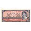 Image 1 : 1954 $2 BC-30a Bank of Canada Devil's Face Note with Coyne-Towers Signatures, C/B1314541, VF (Stain)