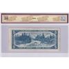 Image 2 : Cut Off Size Error! 1954 BC-39b-E25a-i $5, Bank of Canada, Beattie-Rasminsky, Modified Portrait, S/N