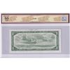 Image 2 : 1954 BC-37b-i $1, Bank of Canada, Beattie-Rasminsky, Modified Portrait, Changeover, S/N: H/M9781472,