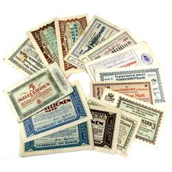 Lot of Germany Not geld Banknotes. You will receive all different notes except for 2x duplicate desi