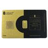 Image 2 : 1 Gram .9999 Fine Gold Karat bar Sealed in Credit Card Style Display Card. (Tax exempt)