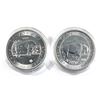 Image 1 : 2015 & 2016 Canada 1.25oz Bison .9999 Fine Silver Coins in Capsules. 2pcs (TAX Exempt)