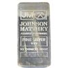 Image 1 : 10oz Johnson Matthey .999 Fine Silver Bar (Toned). TAX Exempt