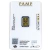 Image 2 : Pamp Suisse 1 Gram .9999 Fine Gold Bar in Hard Plastic Holder. (TAX Exempt)