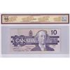 Image 2 : 1989 $10 BC-57a Bank of Canada, Thiessen-Crow, SN: ATC 3379548 BCS Certified GUNC-65 Original