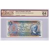 Image 1 : 1972 $5 BC-48aA Bank of Canada, Bouey-Rasminsky, Replacement SN: *CC3185755 BCS Certified CUNC-64 Or