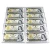 Image 1 : 20x consecutive Uncirculated $1 Notes 1973 & 1986 $2 Consecutive in hard plastic holder. 20pcs