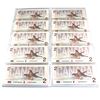 Image 2 : 20x consecutive Uncirculated $1 Notes 1973 & 1986 $2 Consecutive in hard plastic holder. 20pcs