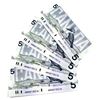 Image 1 : 4x consecutive 1986 BC-56e-I ANR $5 consecutive Banknote. 4pcs