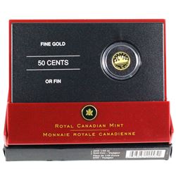 2005 Canada 50-cent Voyageur 1/25oz. Pure Gold Coin (TAX Exempt)