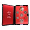 Image 1 : 1973 Canada Specimen Double Dollar Set. coins are toned/felt disturbed, packaging showing sign of ag