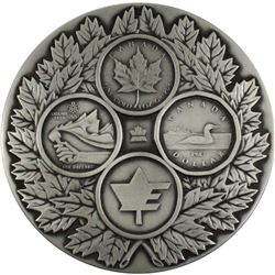 Royal Canadian Mint Medal – 1987 Large Silver medal issued by the Royal Canadian Mint in celebration