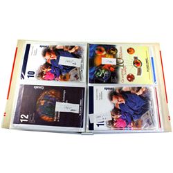 Album of approximately 57x Canada post original issue mint never used stamp booklet. Dated from 1979