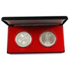 Image 1 : 1977 Canada Four Governor Generals Sterling Silver & Cupronickel Medallion Set Issued by the RCM. Al
