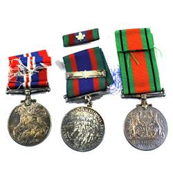 1939-1945 WWII Medals with Ribbons. You will receive the Great Britain WWII  war medal, Defence Meda